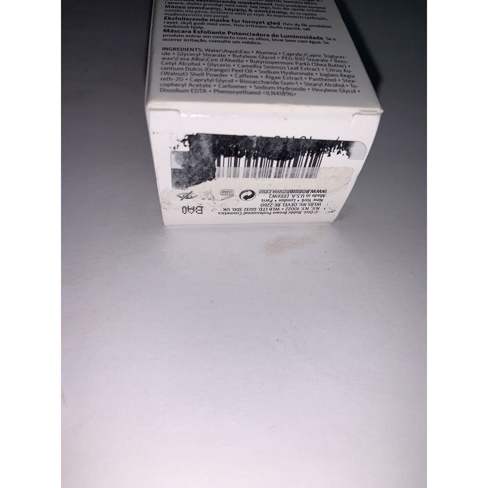 NIB Bobbi Brown Radiance Boost Superfine Walnut Grain Exfoliating Mask 2.5 FL oz - Picture 3 of 3